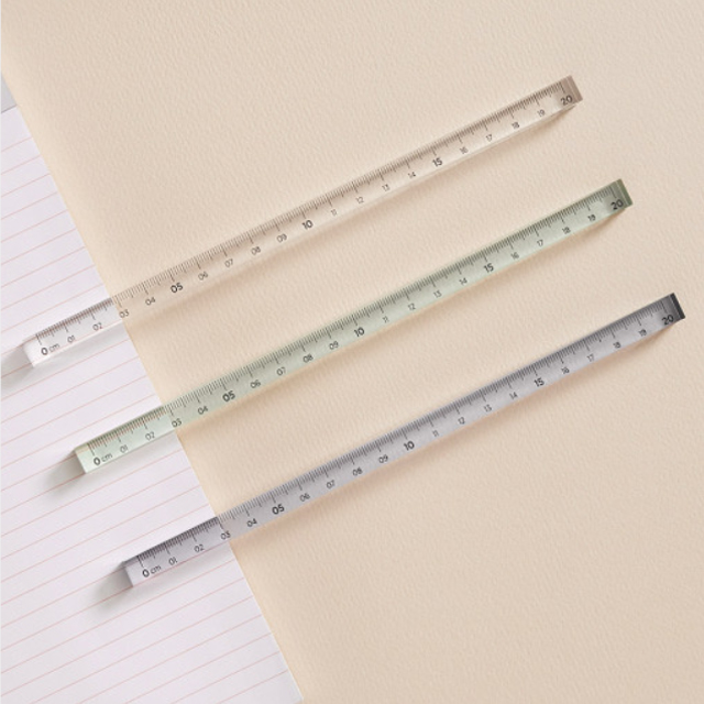 아크릴스틱자 20cm - 상품 이미지
