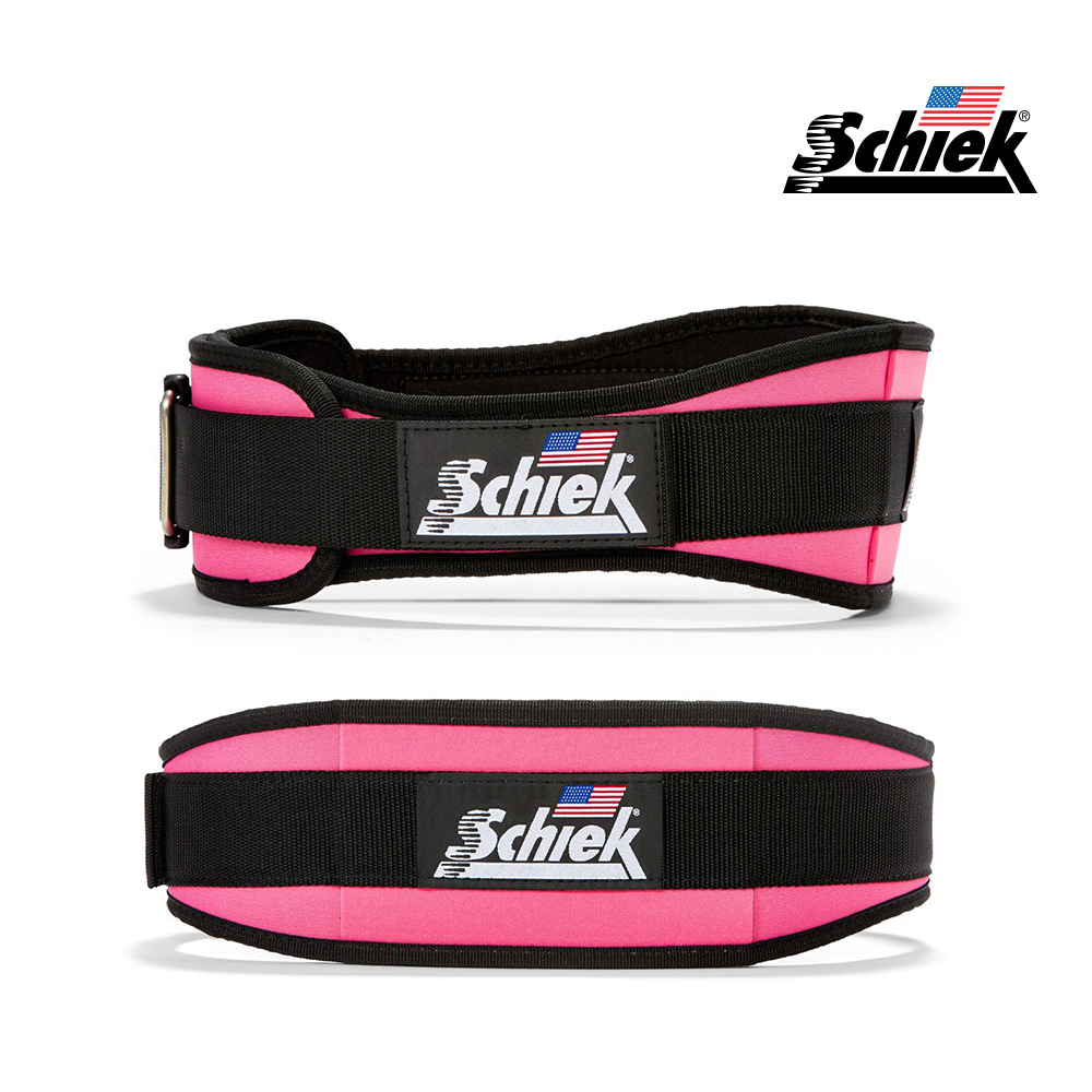 SCHIEK 2004 핑크 여성용 헬스 벨트 리프팅 복압 크로스핏 웨이트 운동 시크 쉬크 - 상세 이미지 3