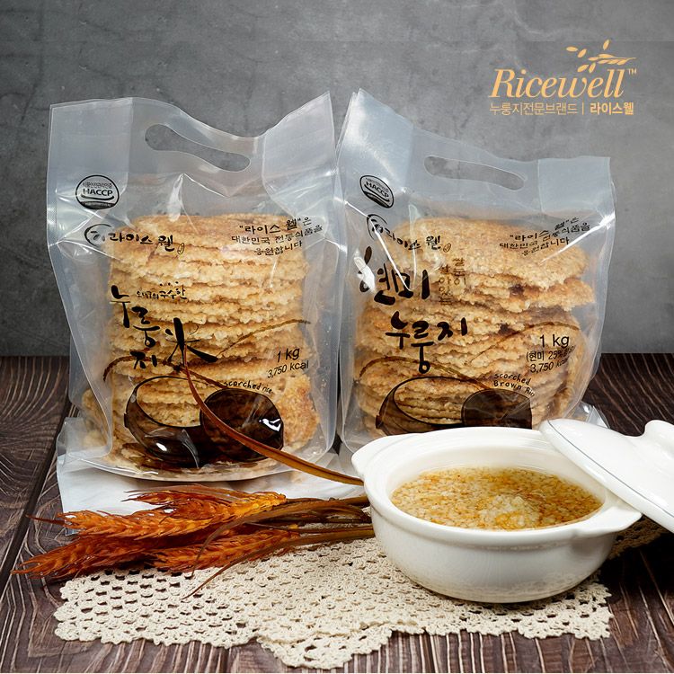 라이스웰 백미누룽지1kg+현미누룽지1kg - 상세 이미지 2