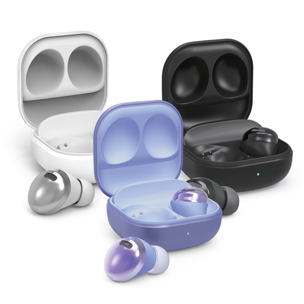 LAAON ITB-BTE100 갤럭시버즈형 무선 블루투스 이어폰 (퍼플)