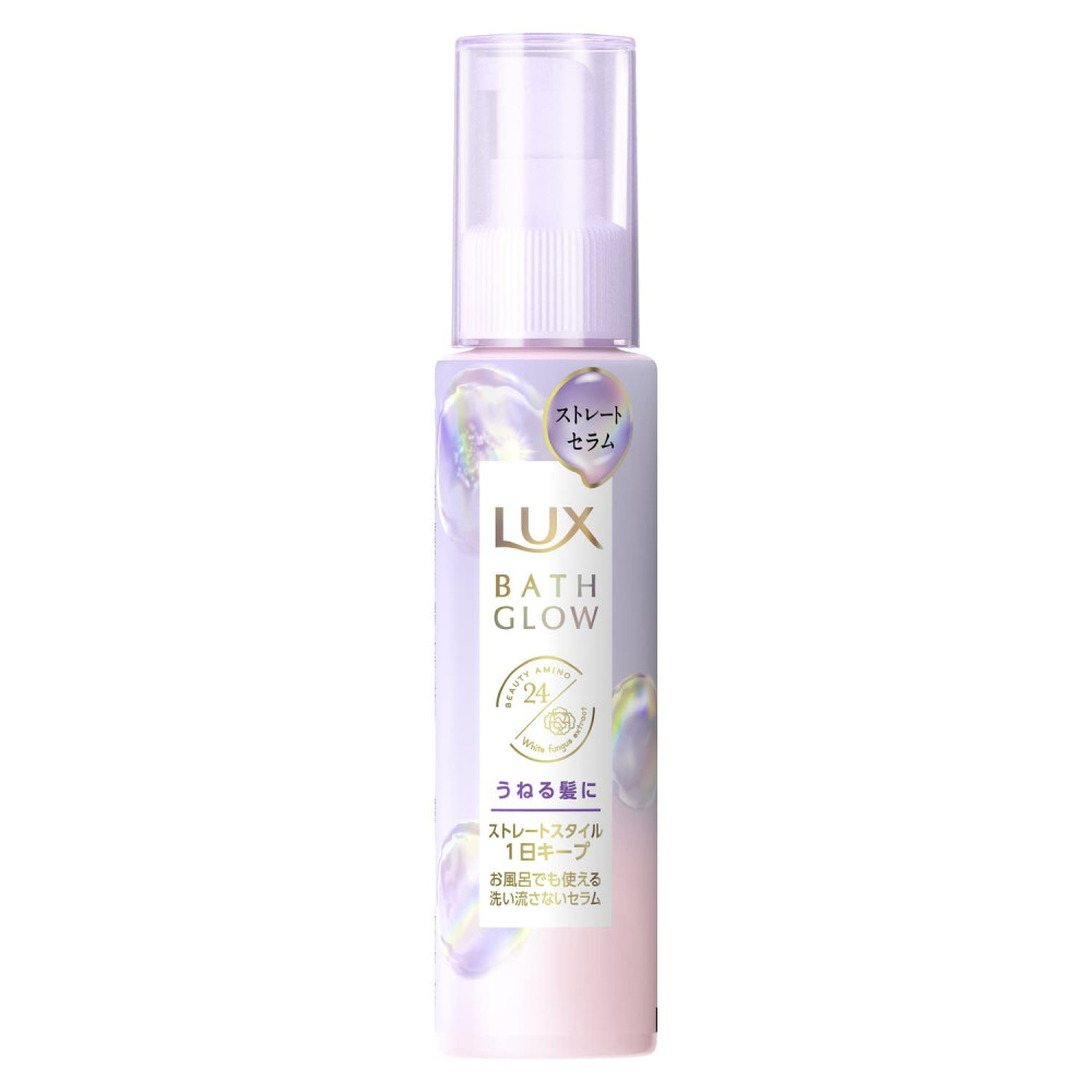 일본 LUX 럭스 바스글로우 스트레이트&샤인 헤어세럼 100ml - 상품 이미지