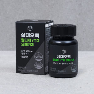 삼대오백 알티지 오메가3 1020mgx30캡슐 맛있게 먹은 솔직 후기 - 상품 이미지 4