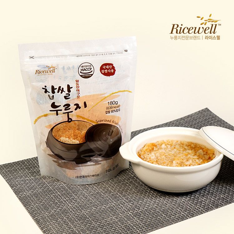 라이스웰 찹쌀누룽지 180g, 6개입, 1개 - 상세 이미지 2