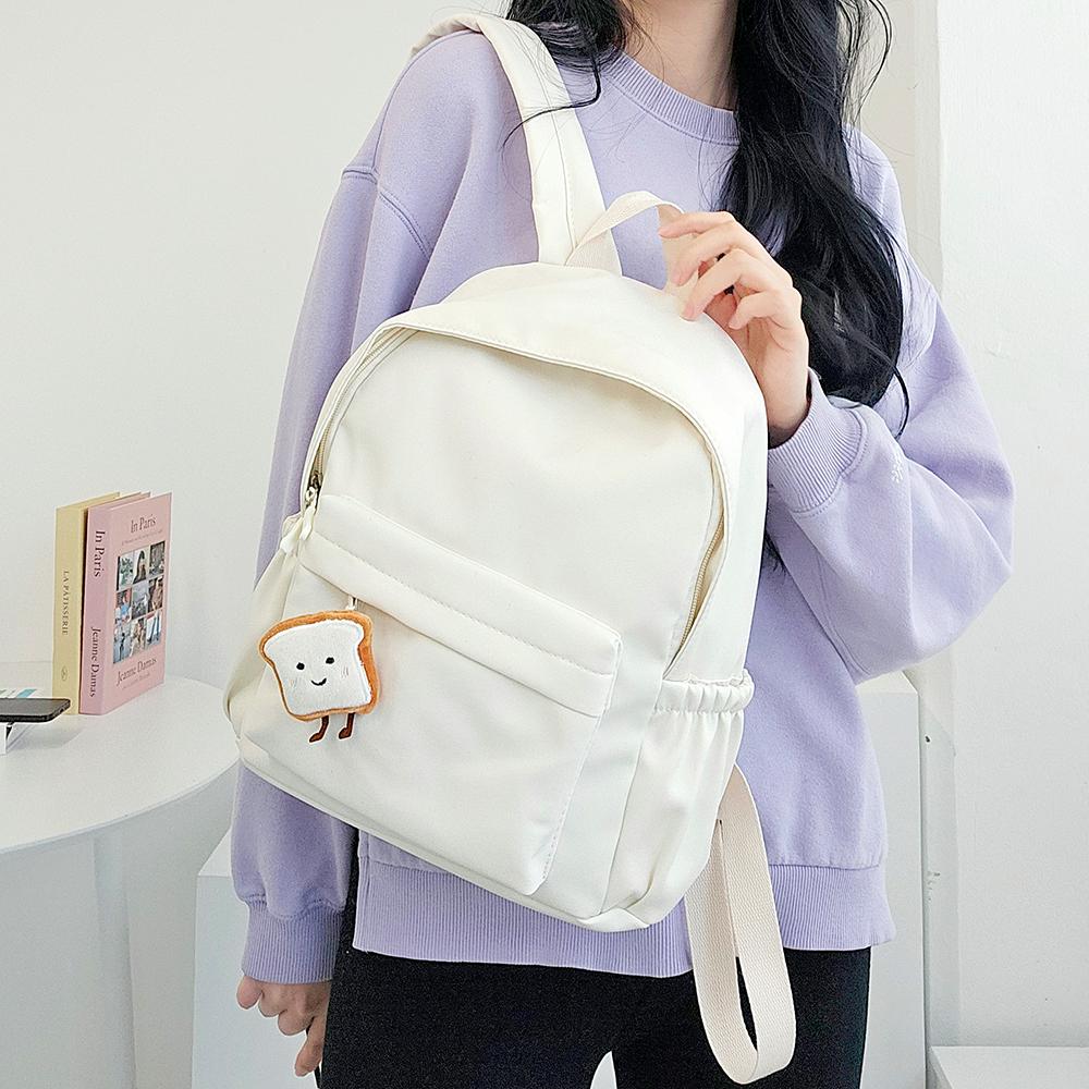프롬헤븐 레빵이 캐주얼 데일리 학생 백팩 - 메인 이미지