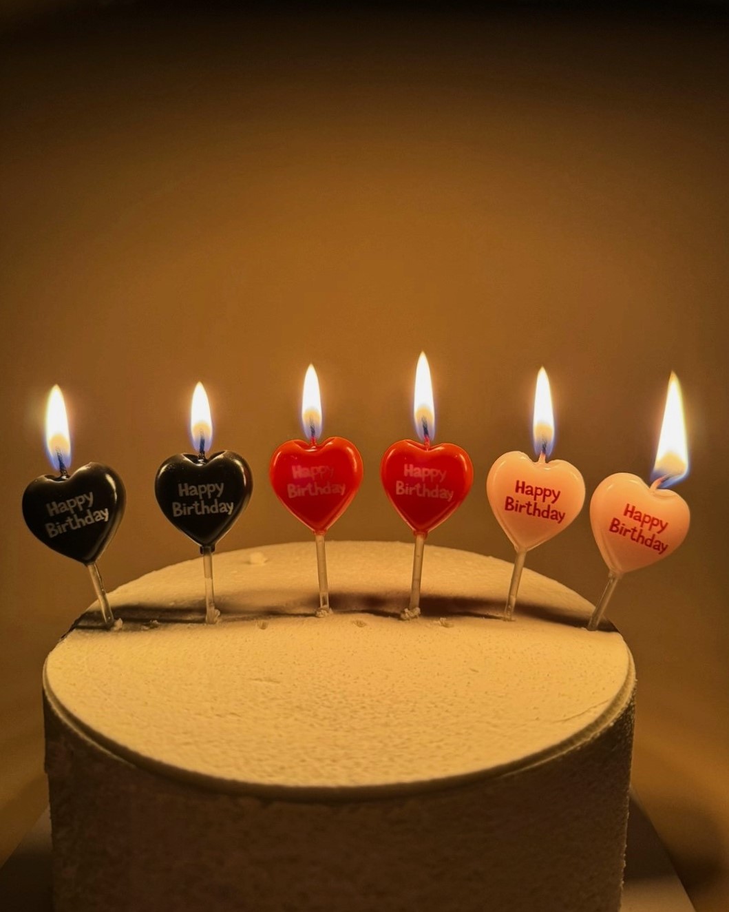 레터링 하트 초 생일 파티 초 - 상세 이미지 2
