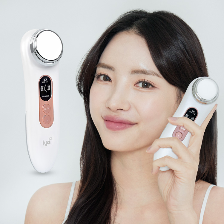 [각인/선물하기] 이야온 갈바닉 마사지기 뷰티디바이스 이야 피부관리기 쇼핑백 캘리그라피 - 상품 이미지