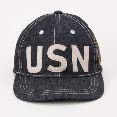 토이즈맥코이 데님 캡 모자 10OZ DENIM CAP USN TOYS McCOY VC-3 - 상세 이미지 2