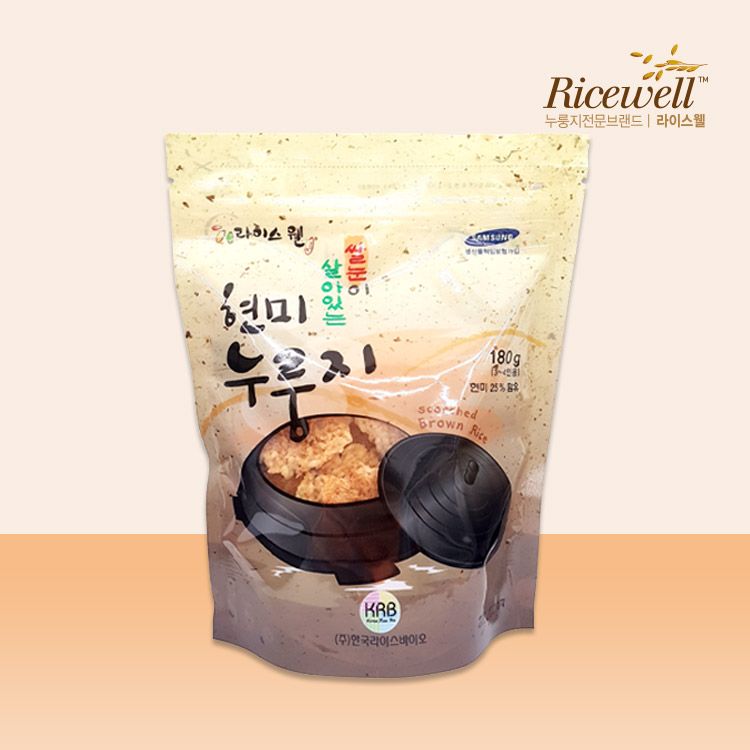 라이스웰 백미누룽지180g 3개+현미누룽지180g 3개 - 상세 이미지 5
