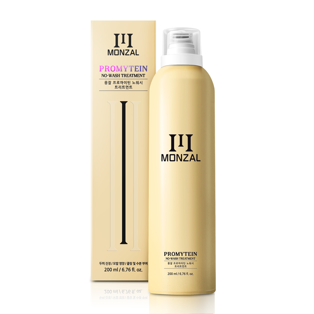 몽잘 프로마이틴 노워시 트리트먼트 극손상모 바르는 헤어 케어 플로럴 프레쉬향, 200ml, 1개 이미지 2