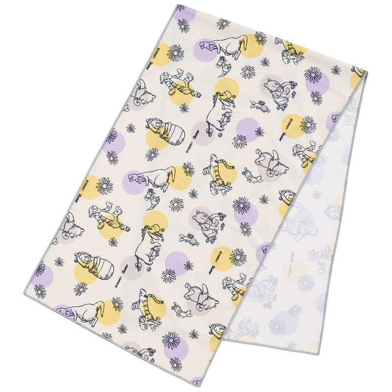 [발주상품 2~4 영업일 후 발송예정] 스캐릭터 곰돌이푸 캐릭터 접촉냉감 타월 TOC1 - 하카타몰