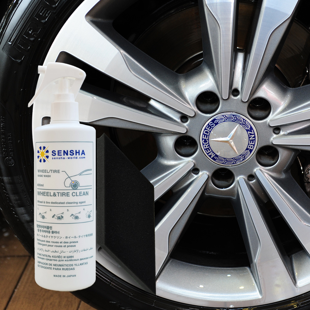센샤 휠크리너 휠 타이어 세정제 휠앤타이어클린 400ml