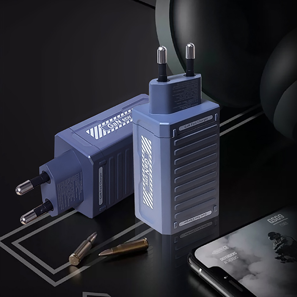 스마트라이프 65W GAN 초고속 멀티충전기 3in1 화이트 - 상세 이미지 2