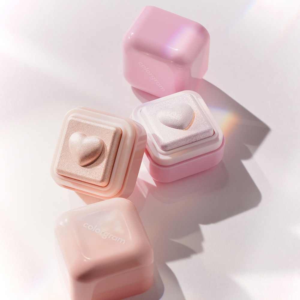 컬러그램 밀크 영롱 하트라이터 2g