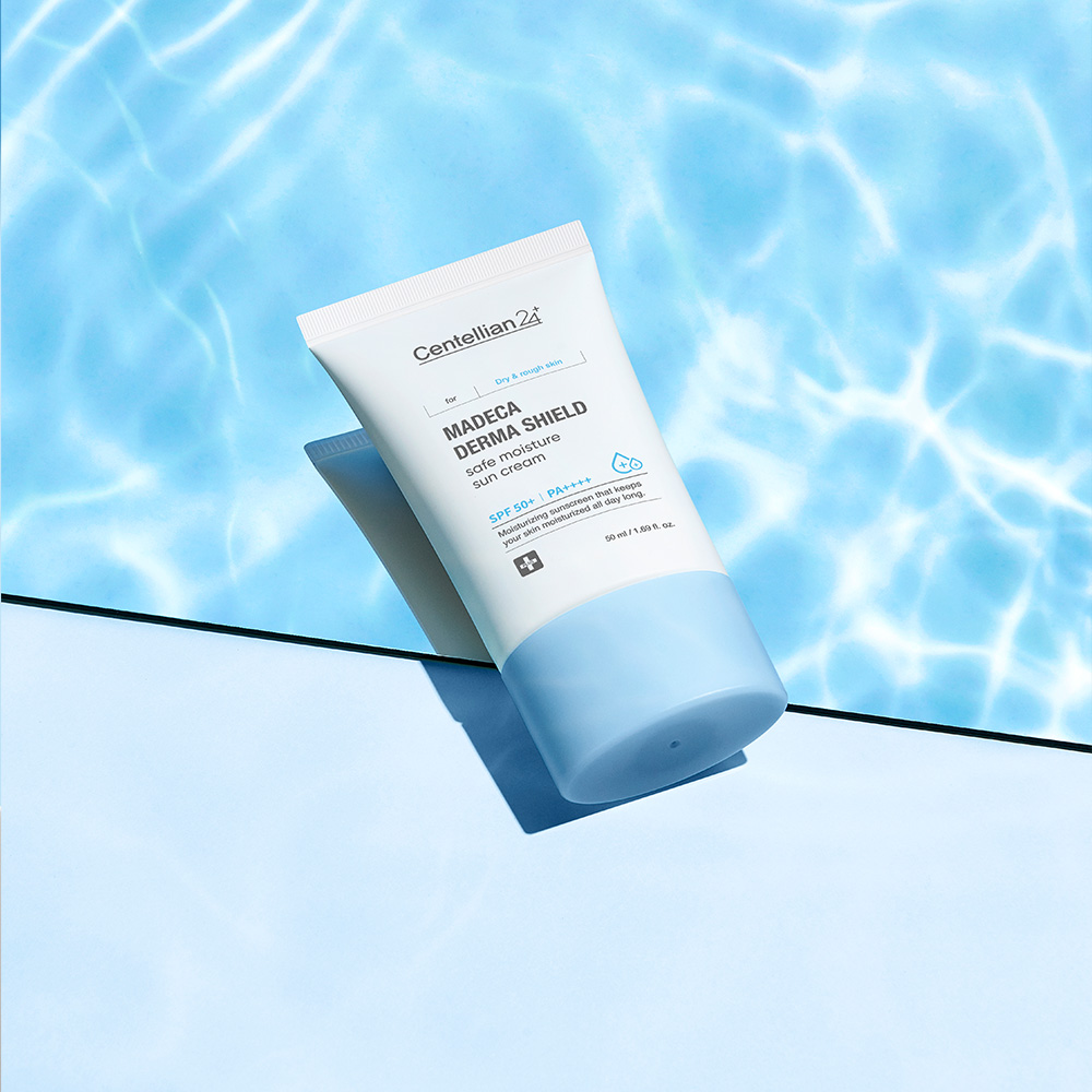 동국제약 마데카 더마 쉴드 세이프 수분 선크림 50ml x 1개 SPF50+ - 상세 이미지 4