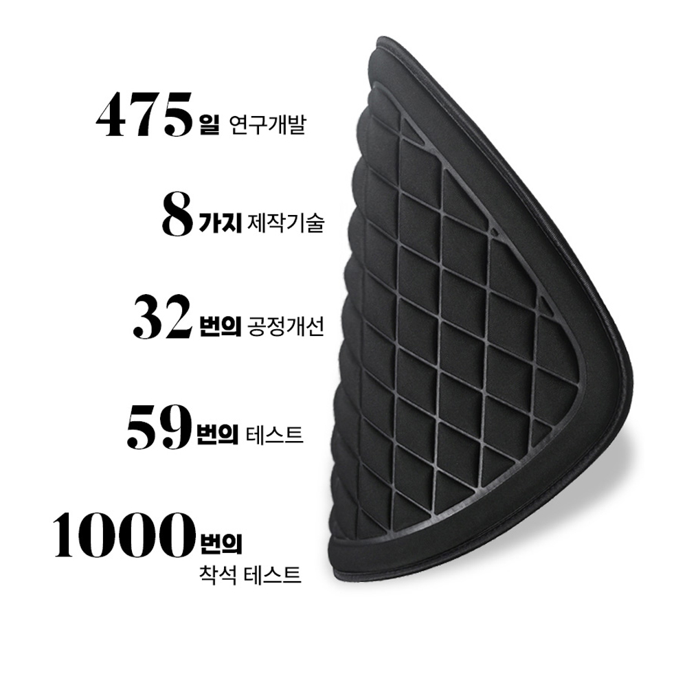 마이티 시트 커버 입체 쿨 방석 - 상세 이미지 5