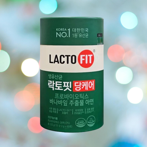 종근당 락토핏 당케어 바나바잎추출물 60포X2개 - 상세 이미지 3