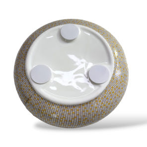 H Pattern 럭셔리 4시가 레스트 Ceramic 시가 Ashtray
