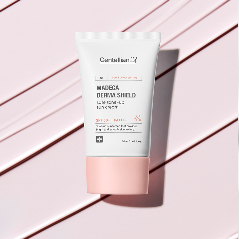 동국제약 센텔리안24 마데카 더마 쉴드 세이프 톤업 선크림 40ml+20ml 듀오세트 1개 이미지 2