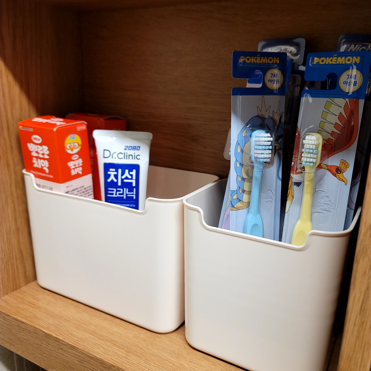 냉장고 도어포켓 용기 소스정리 수납함 트레이 냉장고 정리 욕실장 상부장 기본형 이미지 7