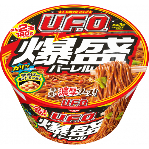 닛신 UFO 야끼소바 일본라멘 바쿠모리 곱빼기 야키소바