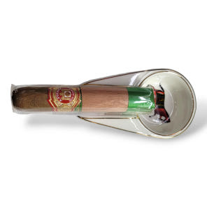 1인용 타원형 시가 레스트 Oval 시가 Ashtray 화이트