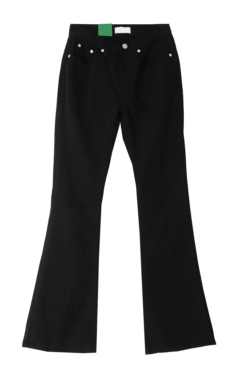 NEW BASIC RIVET COTTON SLIM WIDE SEMI BOOTCUT PANTS 뉴 베이직 리벳 코튼 슬림와이드 세미 부츠컷팬츠  (2 COLORS) 상세 이미지 22