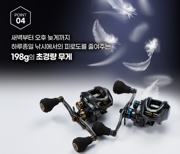 아부가르시아 24 네오S DH 더블핸들 스페어 스풀 쭈꾸미 갑오징어 광어 - 상세 이미지 5