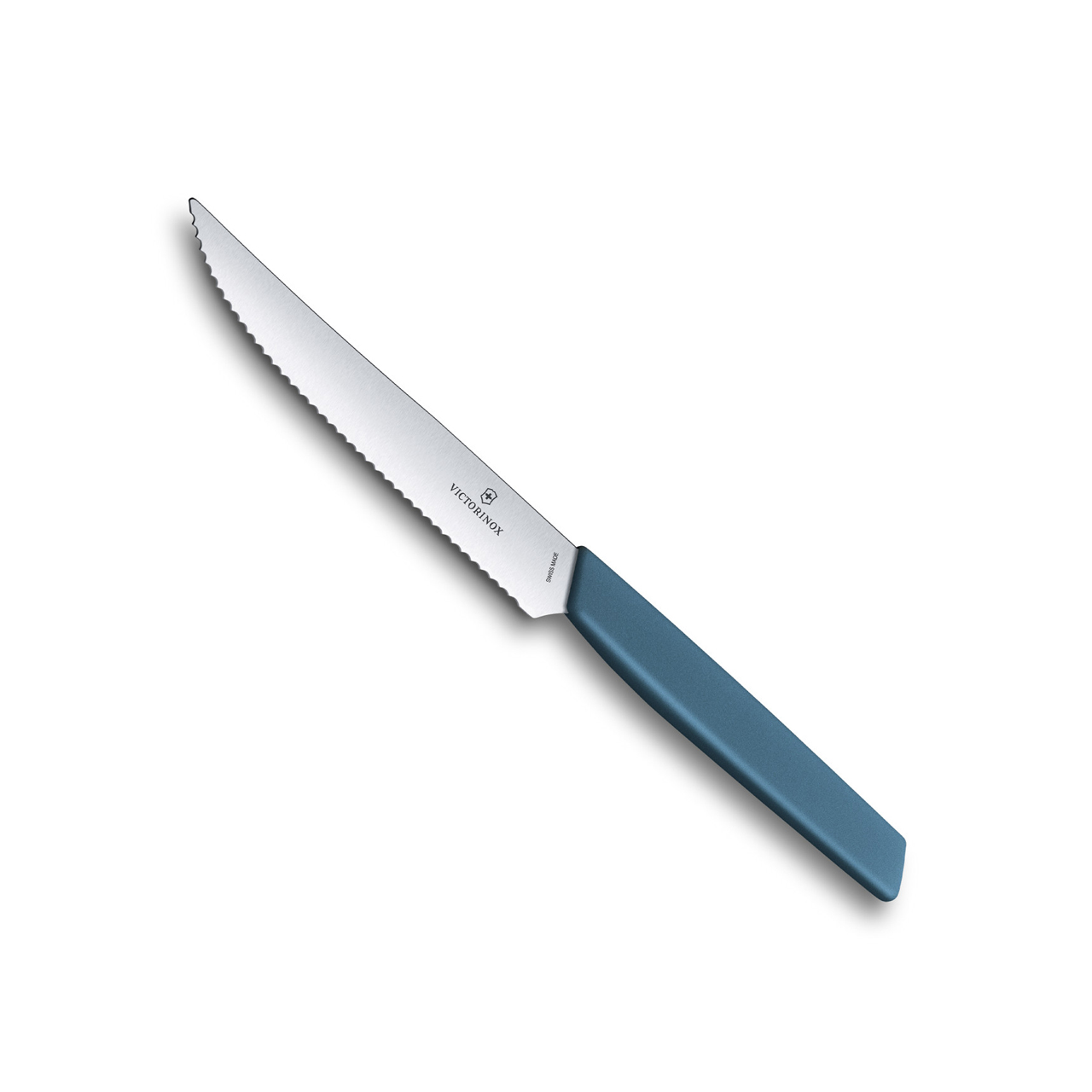 빅토리녹스 스위스 모던 커트러리 스테이크 물결날 나이프 과도 주방칼 - 12cm 콘플라워 6.9006.12W2 - 메인 이미지