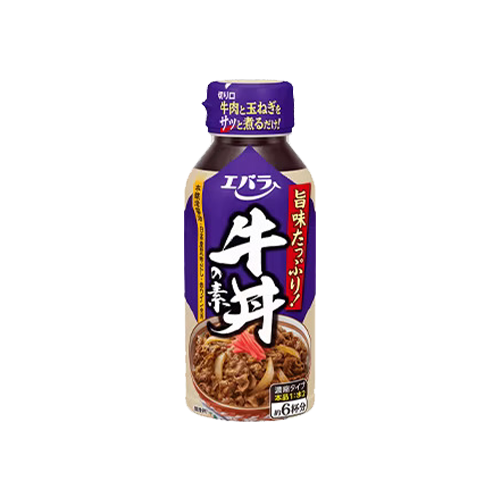 에바라 규동노모토 규동 소고기 덮밥 소스 200ml - 메인 이미지