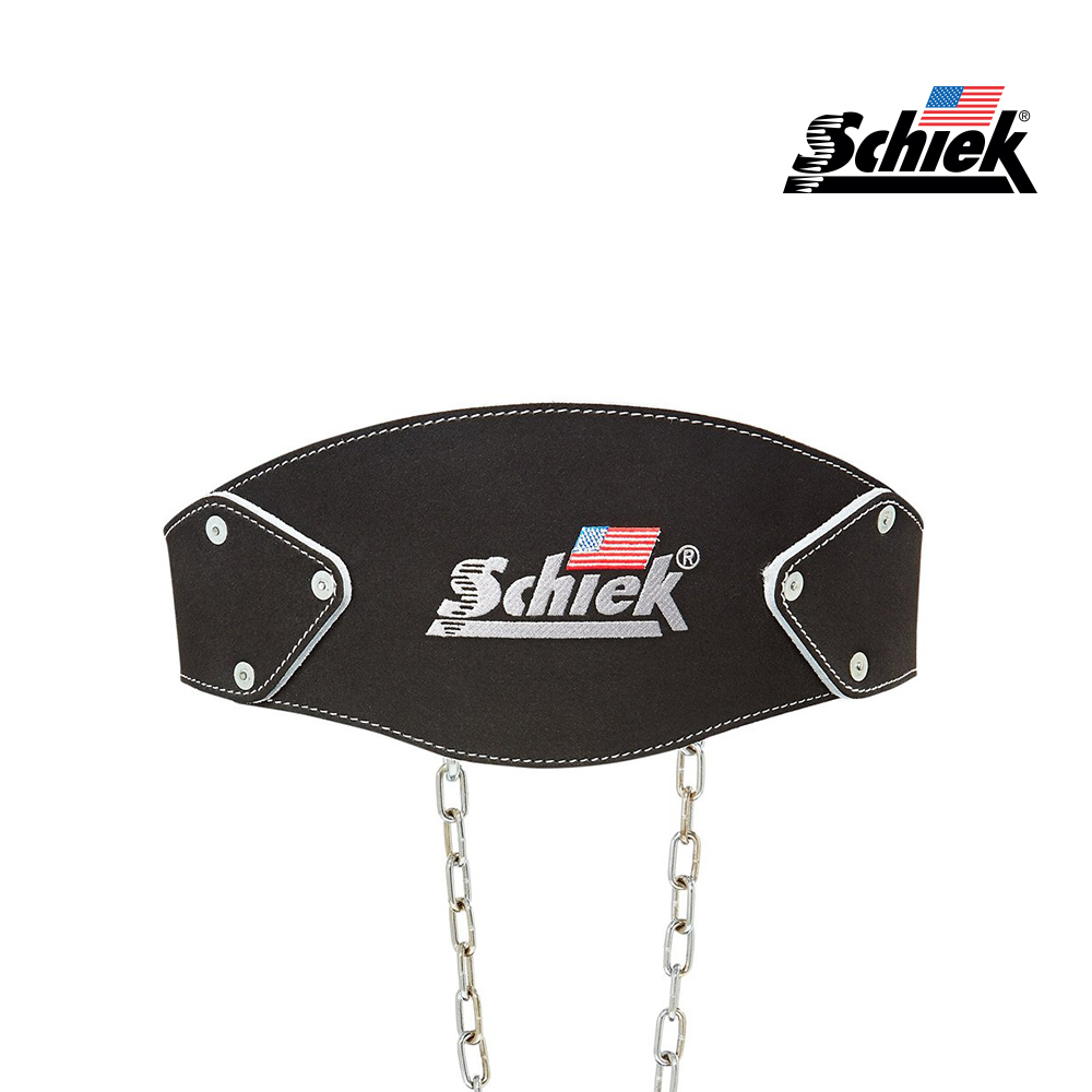 SCHIEK B5008 블랙 가죽 중량 벨트 턱걸이 풀업 딥스 딥벨트 시크 쉬크 - 상세 이미지 3