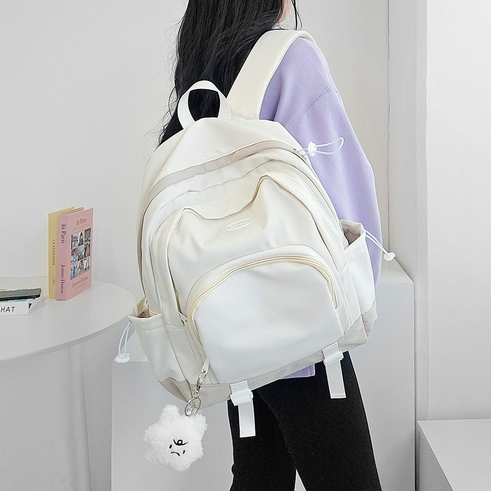 프롬헤븐 부뚱이 인형포함 캐주얼 학생 백팩 이미지 8