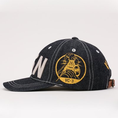 토이즈맥코이 데님 캡 모자 10OZ DENIM CAP USN TOYS McCOY VC-3 - 상세 이미지 3