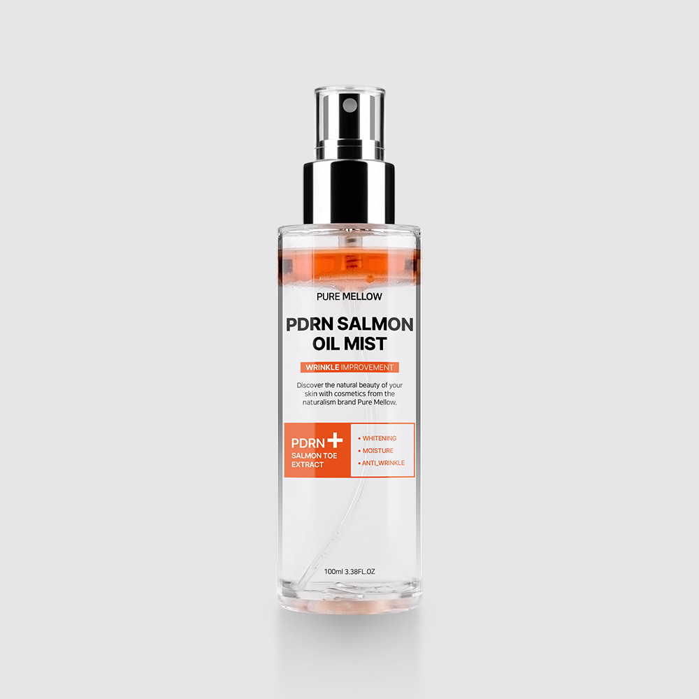 퓨어멜로우 PDRN 연어 오일 미스트 100ml 미백 주름개선 재생 피부과 탄력세럼미스트 - 상세 이미지 2