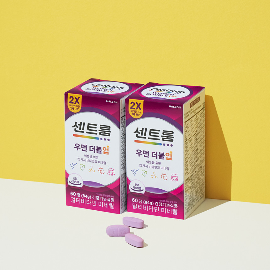 센트룸 우먼 더블업 60정, 2개