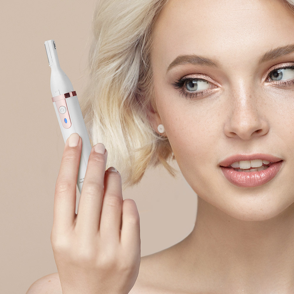 바비온 전동 눈썹 정리기 바리깡 이발기 솜털 다듬기 제모기 EBC-102