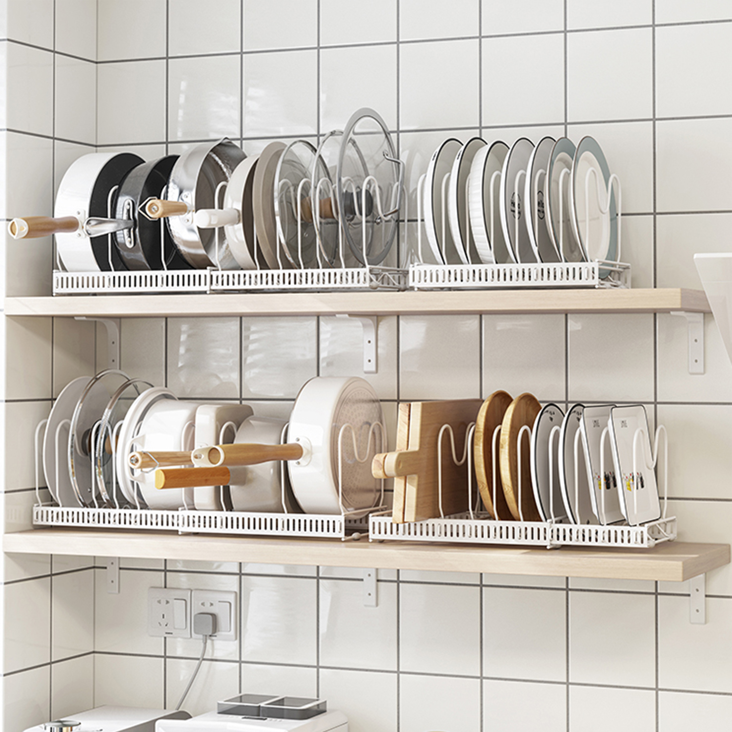 코드리빙 식기 설거지 실리콘 건조대 싱크대 선반 확장형 그릇건조대