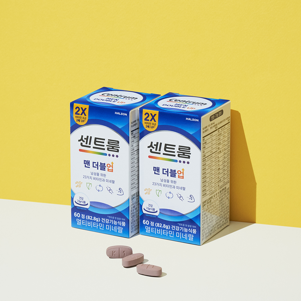 센트룸 맨 더블업 60정, 2개 제품 이미지