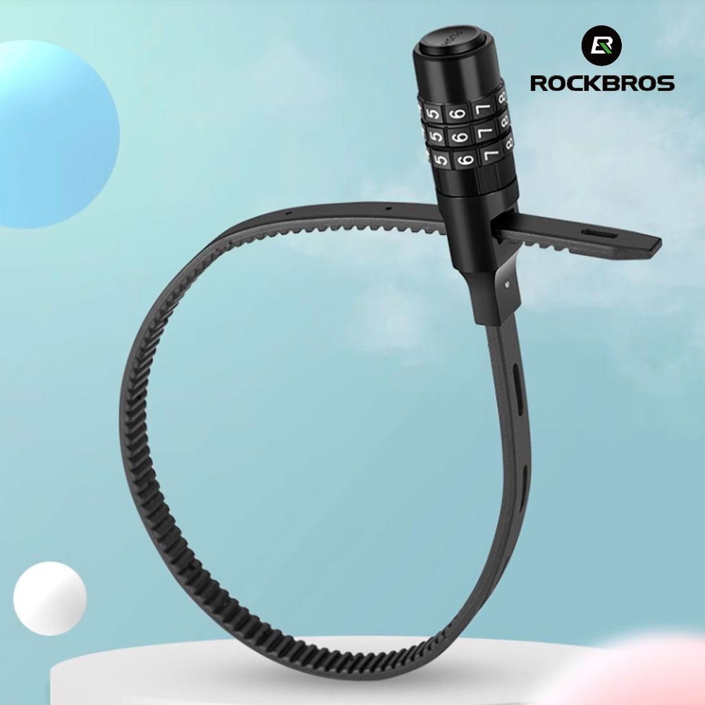 락브로스 자물쇠 잠금장치(번호방식) 자전거 킥보드 오토바이 LCXR0200 이미지 7