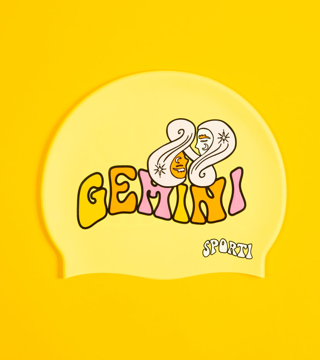 스포티 그루비 조디악 쌍둥이자리 별자리 실리콘 수모 Gemini - 메인 이미지