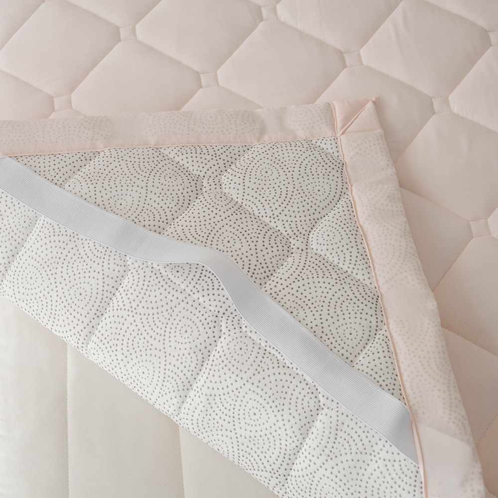 송화침장 모달 사계절패드 슈퍼싱글 킹 논슬립 고정밴드 침대패드