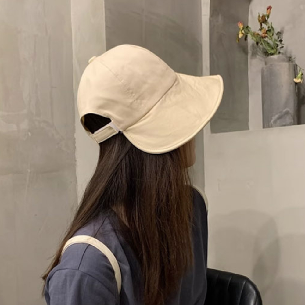 벙거지 모자 여자 여성 챙넓은 여름 휴양지 비치 여행 산책 모자 명품 버킷햇 중년 할머니 - 상품 이미지