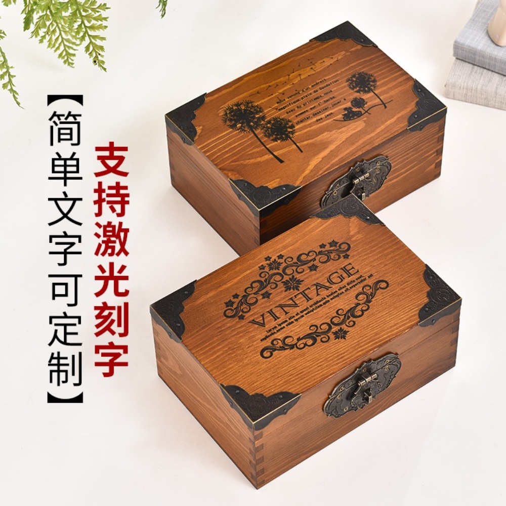 편지 보관함 빈티지보관함 보석 엔틱 예물함 물품보관함 보관 빈티지 정리함 보석함 - 상세 이미지 5