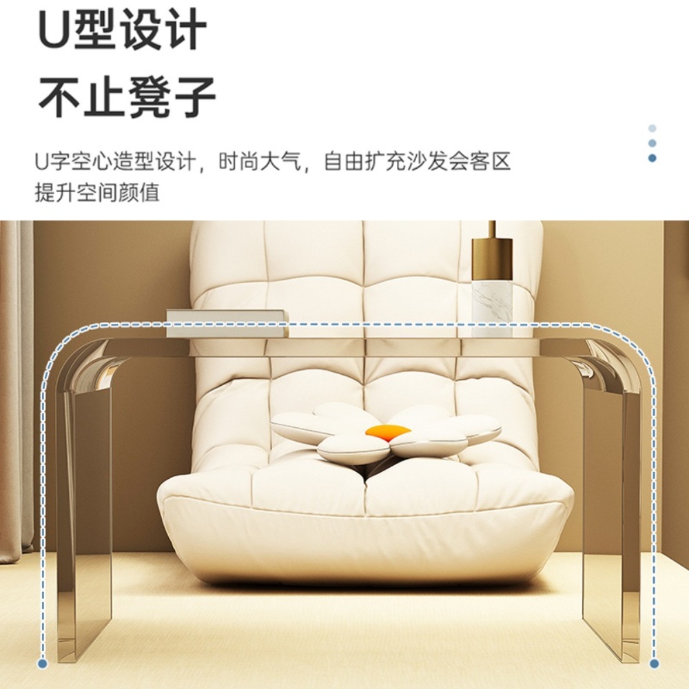 아크릴 협탁 틈새 침대옆선반 투명 미니협탁 협탁테이블 침대옆 인테리어 침대 - 상세 이미지 4