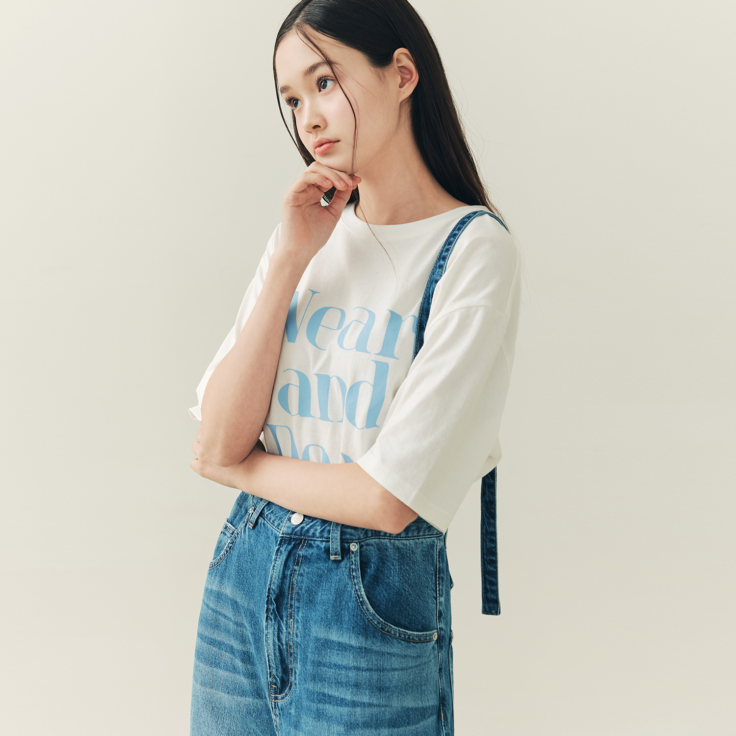 [제로스트릿][1+1] 오버핏 그래픽 티셔츠 OVERSIZED GRAPHIC T-SHIRT 이미지 2