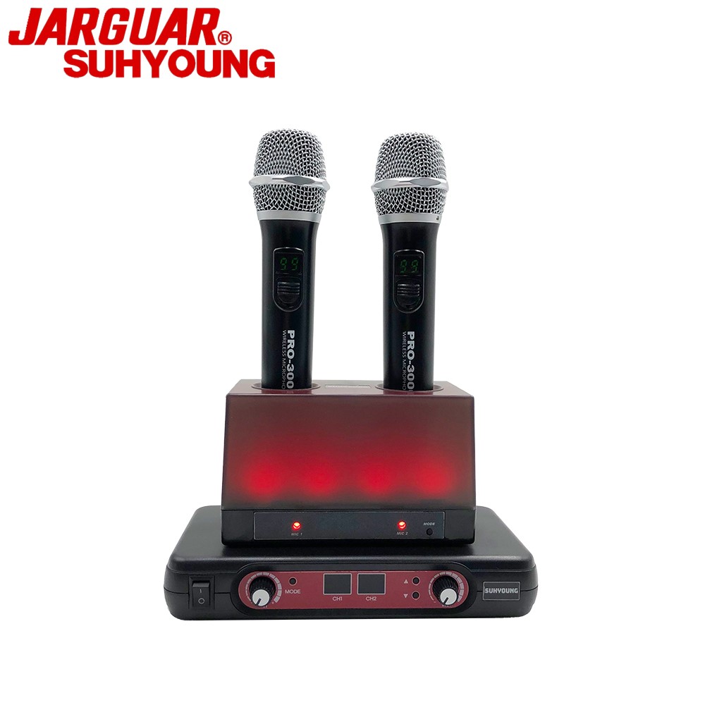 JARGUAR PRO-3000 하울링 방지 충전식 무선마이크 쟈가 국산 - 상세 이미지 2