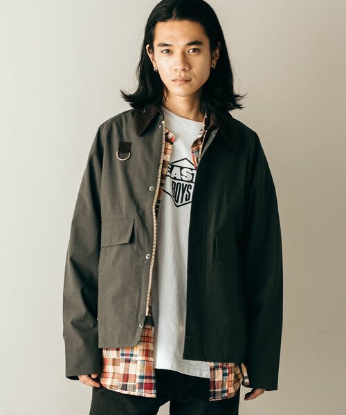 바버 x 저널스탠다드 별주 SPEY 스페이 자켓 카키 네이비 Barbour - 상세 이미지 4