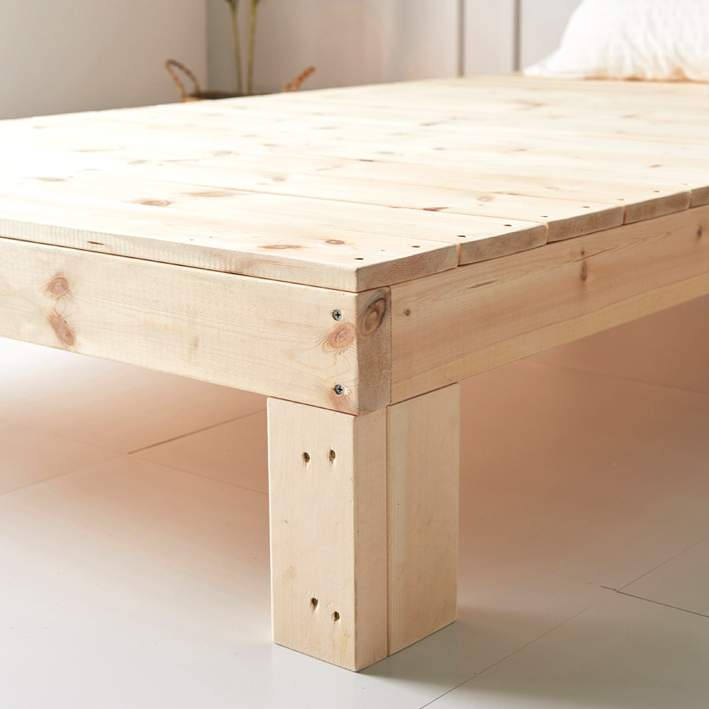 평상형 침대 원목 침대프레임 평상 수납 미니싱글