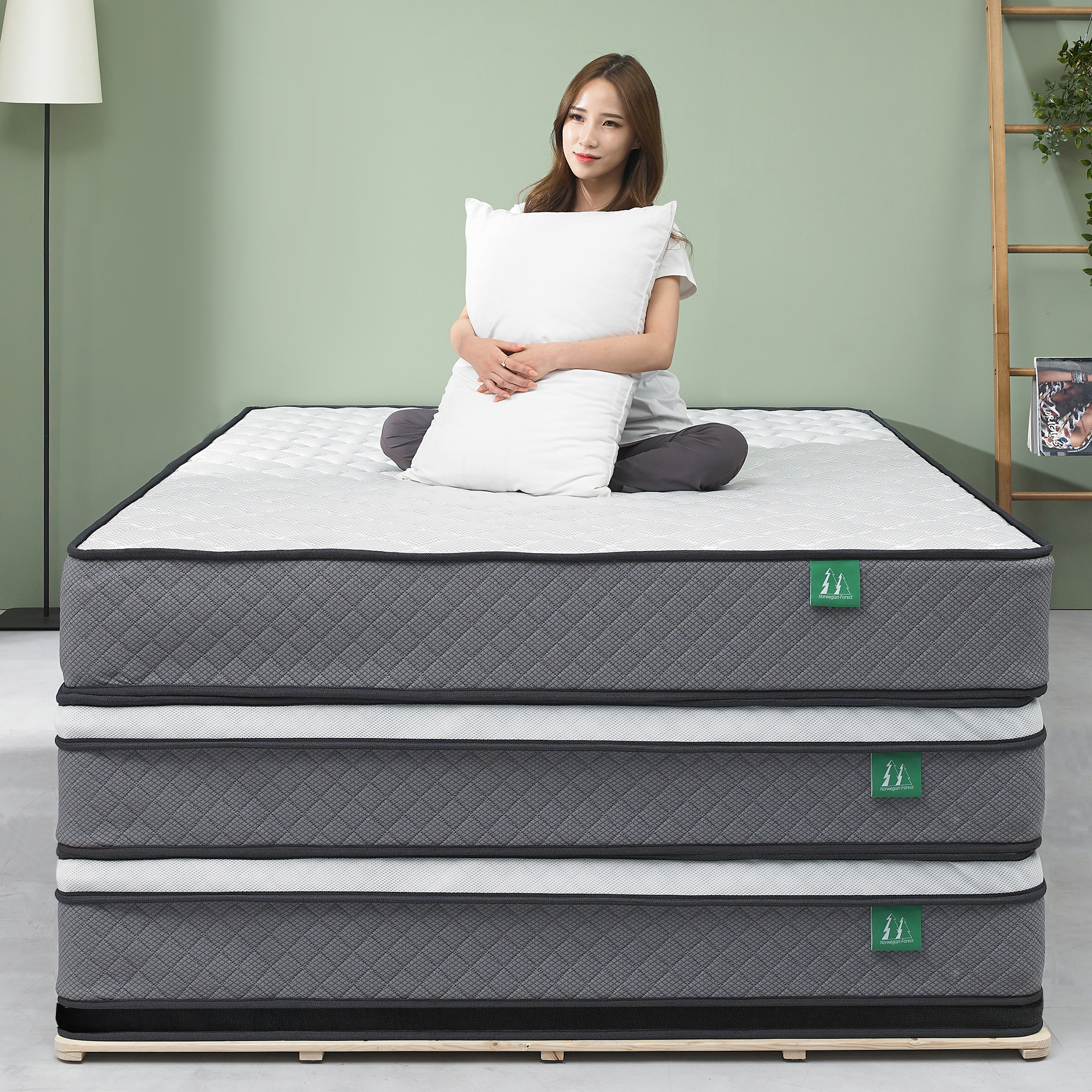 포레스트 침대 본넬 매트리스 바닥 매트릭스 S - 메인 이미지