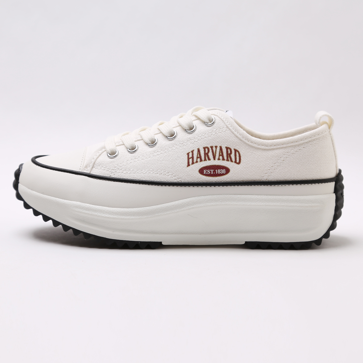 하버드슈즈 체스터 여성용 캔버스화 스니커즈 키높이4cm : 하버드슈즈