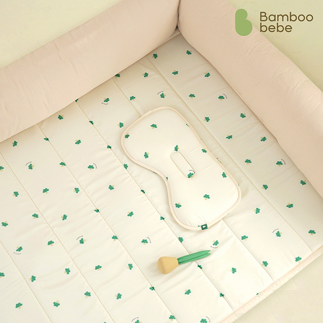 [밤부베베] 얌얌쑥쑥 포시즌 쿨매트_리버시블_B(L)